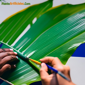 Preparación de Hojas de Palma Artificial para Pintar – Guía Completa